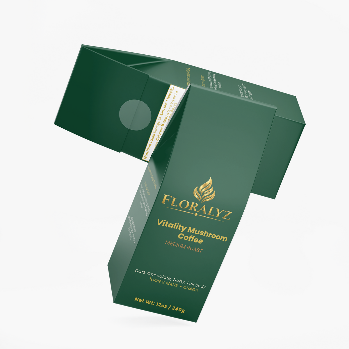 Vitality Mushroom Coffee – Lion’s Mane + Chaga