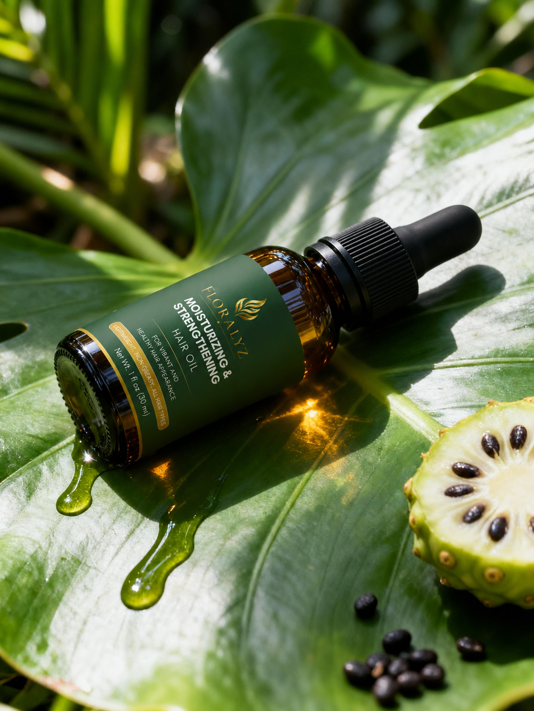 Moisturizing & Strengthening Hair Oil